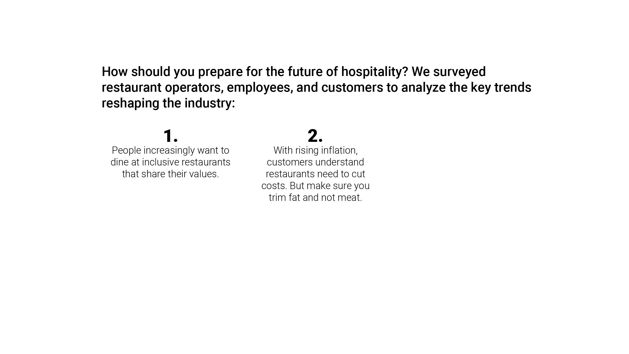 restaurant operators survey rising inflation stat